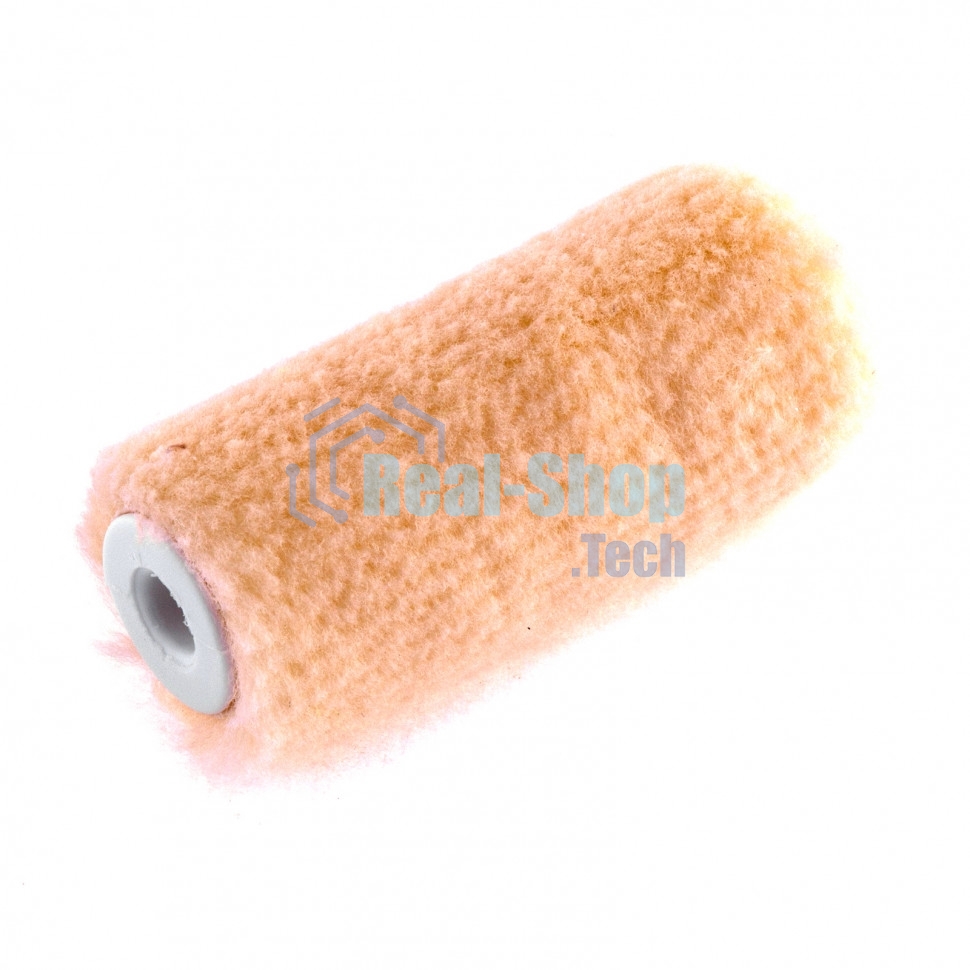 Мини-валик сменный Сибртех Лаки, 60 мм, ворс 5 мм, D - 16 мм, D ручки - 6 мм, велюр