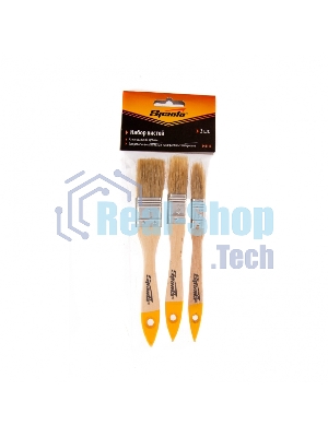 Набор кистей Sparta 3 шт. (плоские 1/2