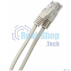 Шнур коммут. NEOMAX (NM13011-0025) UTP 0.25 м, cat.5е, 24AWG, серый, LSZH, многожильный