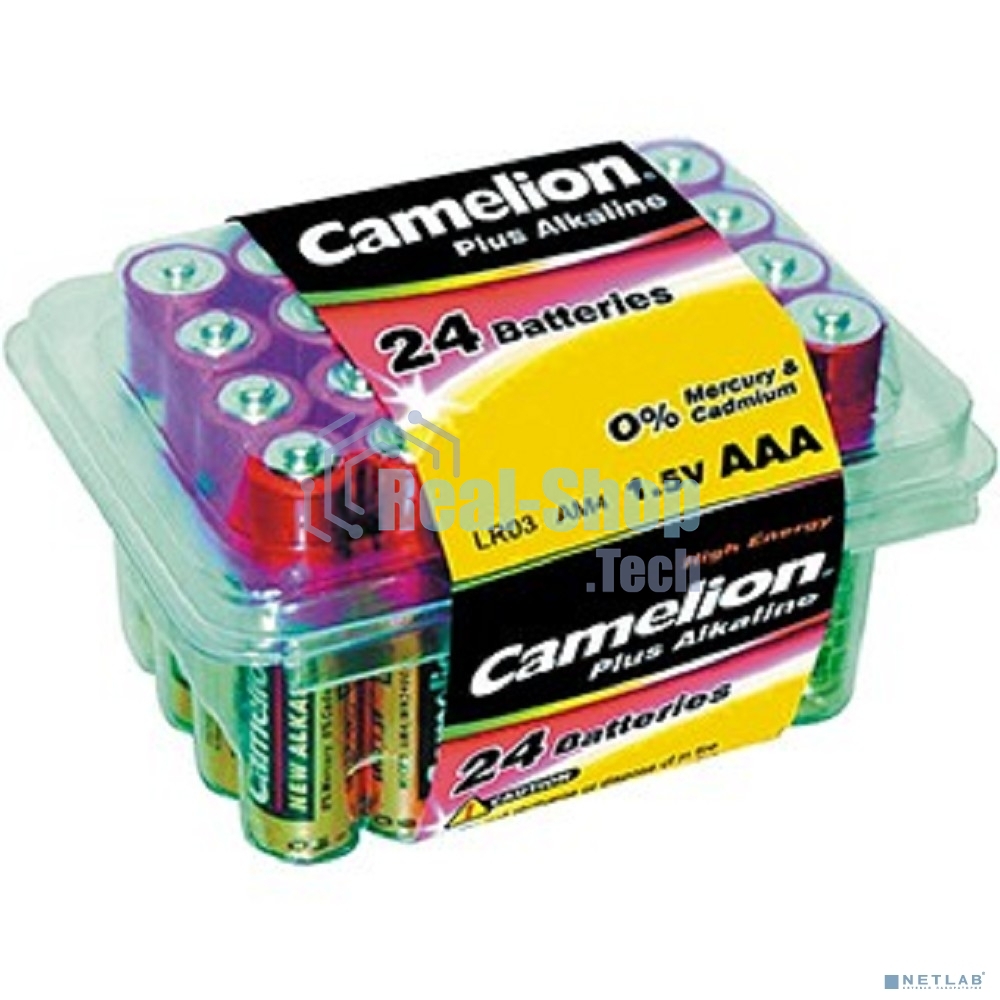 Батарейка Camelion LR03 Plus Alkaline PB-24 1.5В