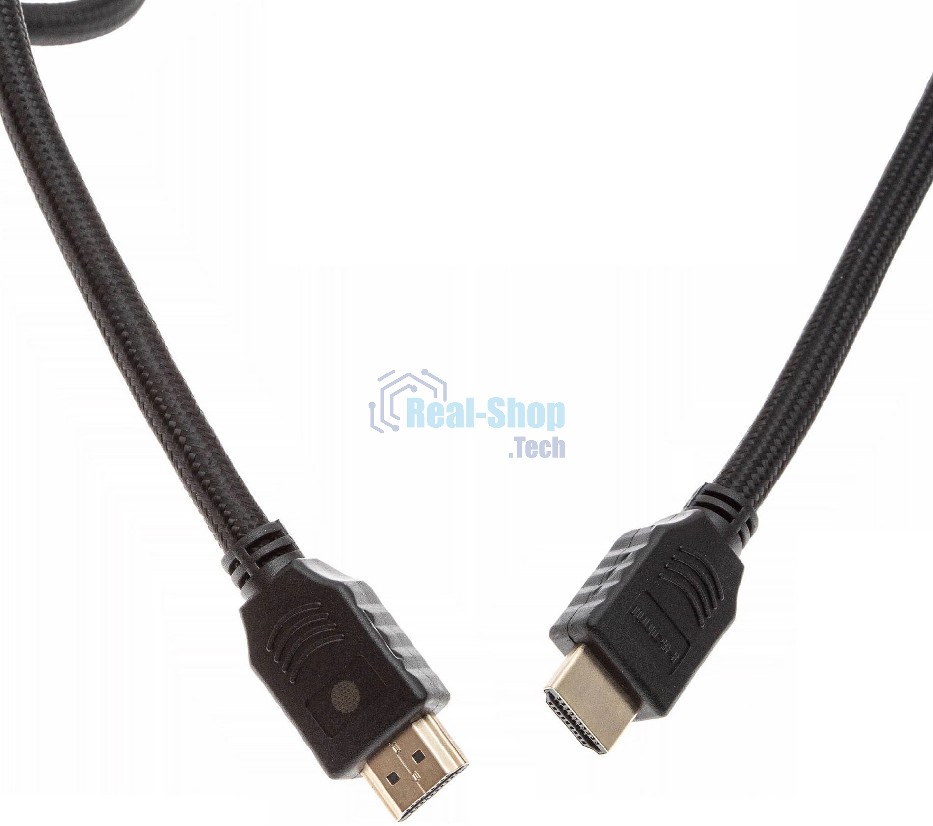 Кабель аудио-видео Cactus CS-HDMI.2-2 HDMI (m)/HDMI (m) 2м. позолоченные контакты черный