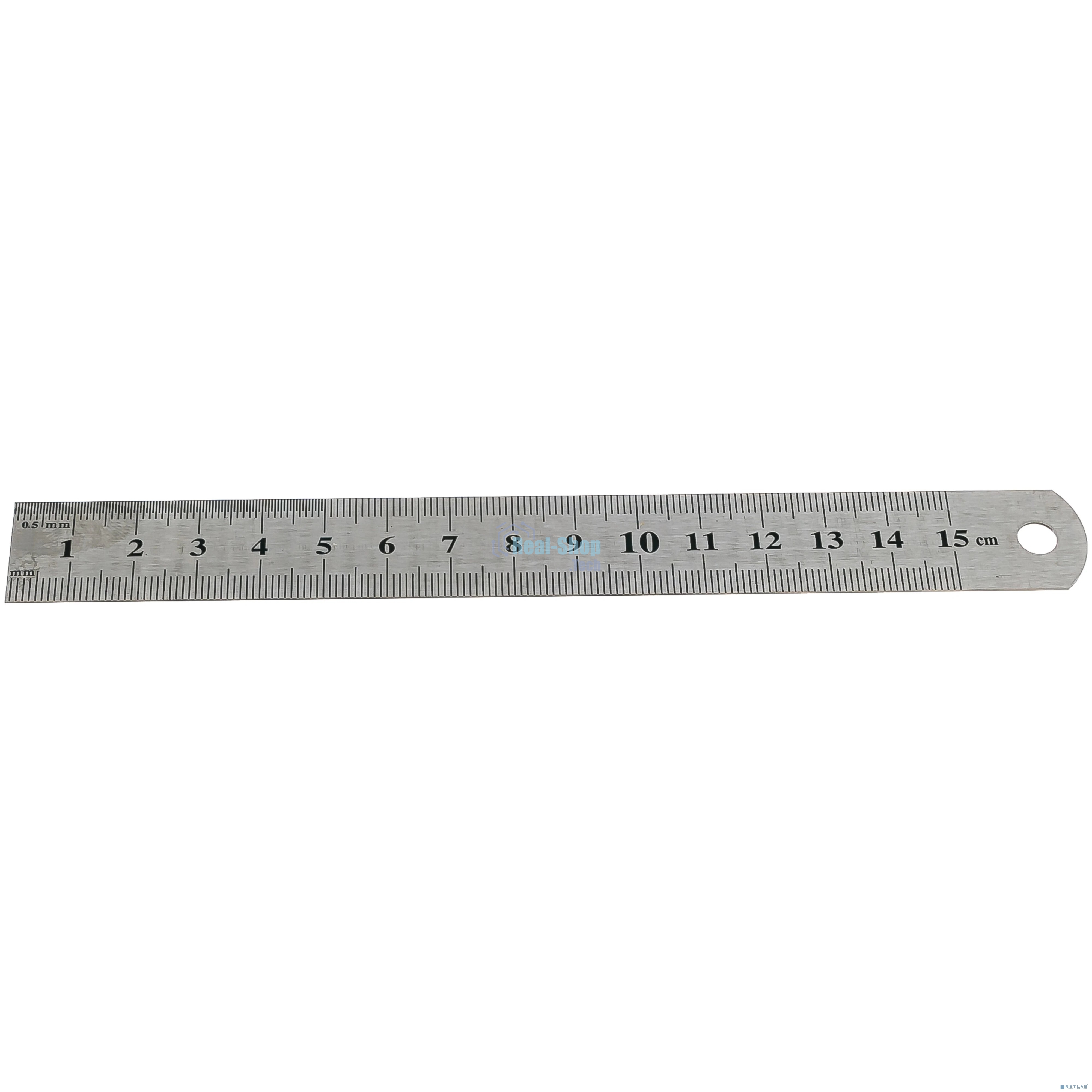 Линейка измерительная Sparta 150 мм, металлическая