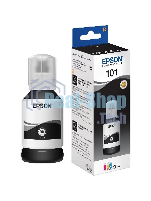 Картридж струйный Epson L101 C13T03V14A черный (127мл) для Epson L4150/L4160/L6160/L6170/L6190