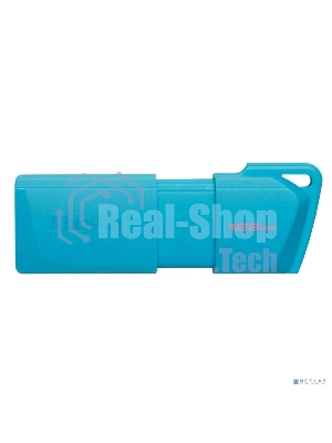 Флешка USB Kingston USB 128 Gb USB 3.2 DT Exodia M DTXM - NEON (AQUA BLUE)