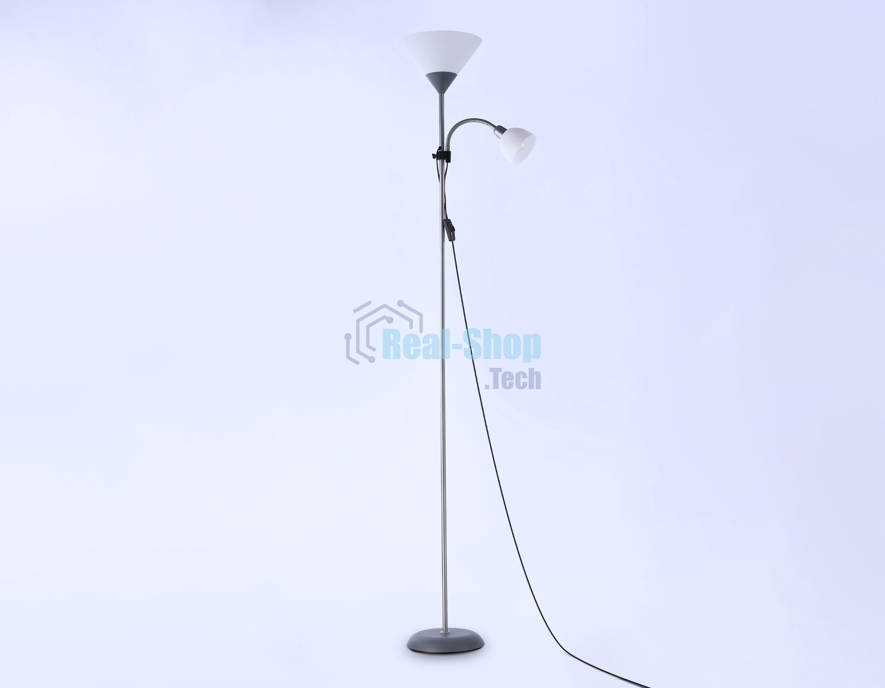 Светильник Ambrella light TR97626/2 SL серебро E27+E14 max 40W D245/100*1770