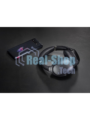 Игровые беспроводные наушники ASUS Strix Go BT (3.5mm, Bluetooth, 40 мм неодимовые магниты, 32 Ом, 20 ~ 20000 Гц, микрофон, 1800 мА.ч, 90YH02Y1-B5UA00)