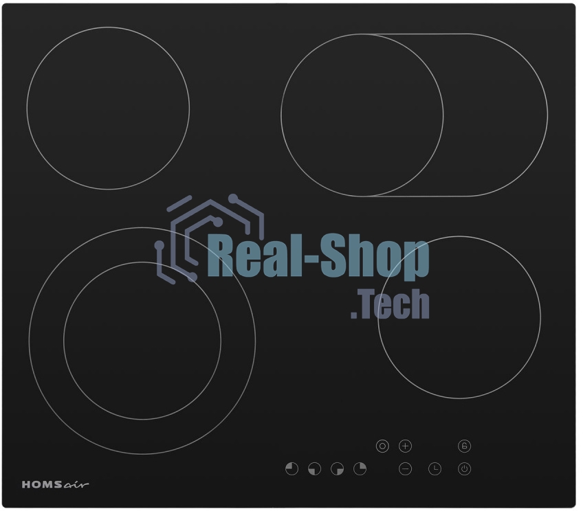 Электрическая варочная панель HOMSair HV64SMDBK