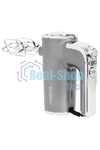 Миксер ручной Hyundai HYM-H5691 600Вт серебристый