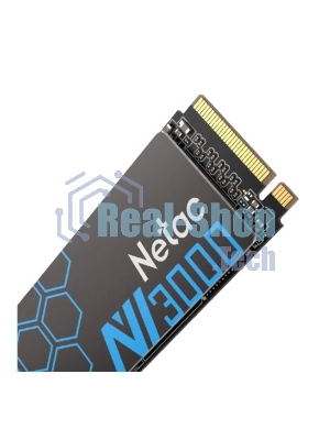 Накопитель SSD Netac NV3000, 2Tb, PCIe 3.0 x4, M.2 2280, NVMe, R/W 3100/2100, с радиатором