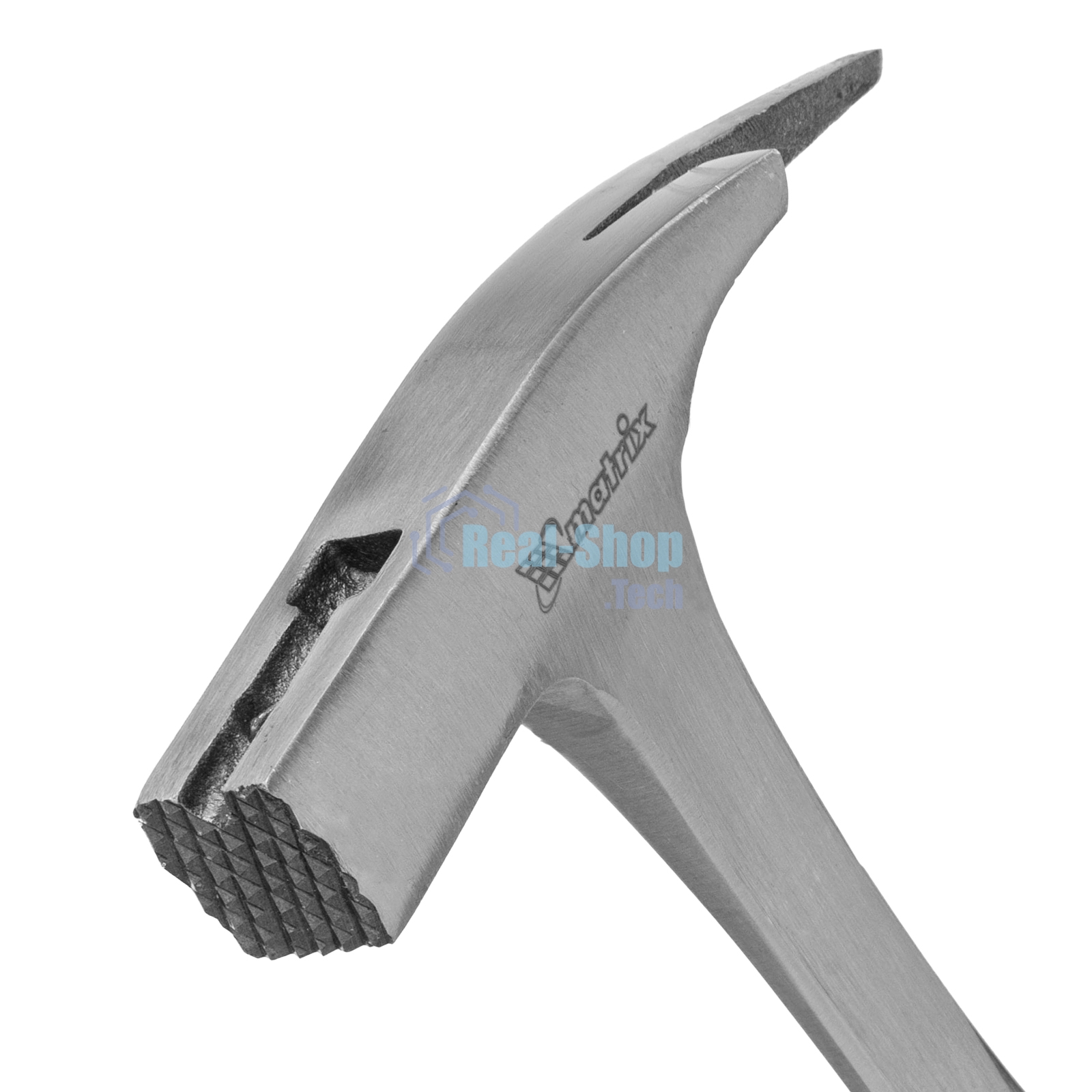 Молоток Matrix кровельщика 600г цельнометаллический двухкомпонентная рукоятка