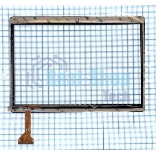 Сенсорное стекло (тачскрин) WJ1825-FPC-V1.0, черное