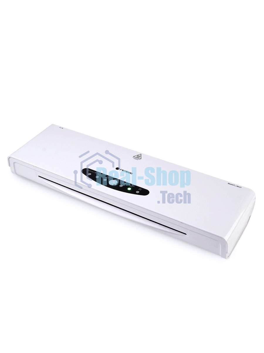 Ламинатор Heleos ЛМА34В белый/черный A3 (60-250мкм) 30 см/мин (4 вал.) хол.лам. лам.фото реверс