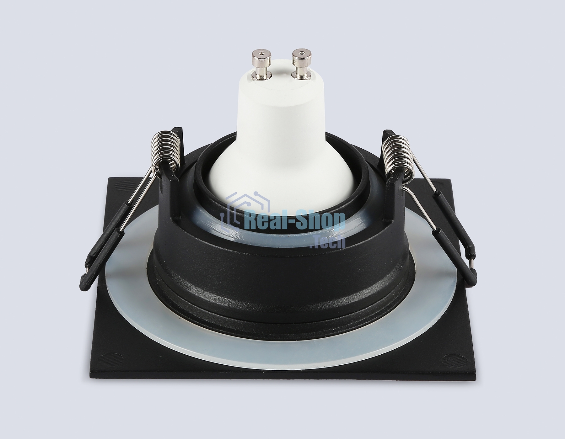 Светильник Ambrella light TN1144 BK черный IP44 GU5.3 95*95*38