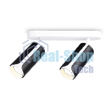 Светильник Ambrella light TN51598/2 BK/WH черный/белый GU10/2 260*60*195