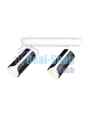 Светильник Ambrella light TN51598/2 BK/WH черный/белый GU10/2 260*60*195
