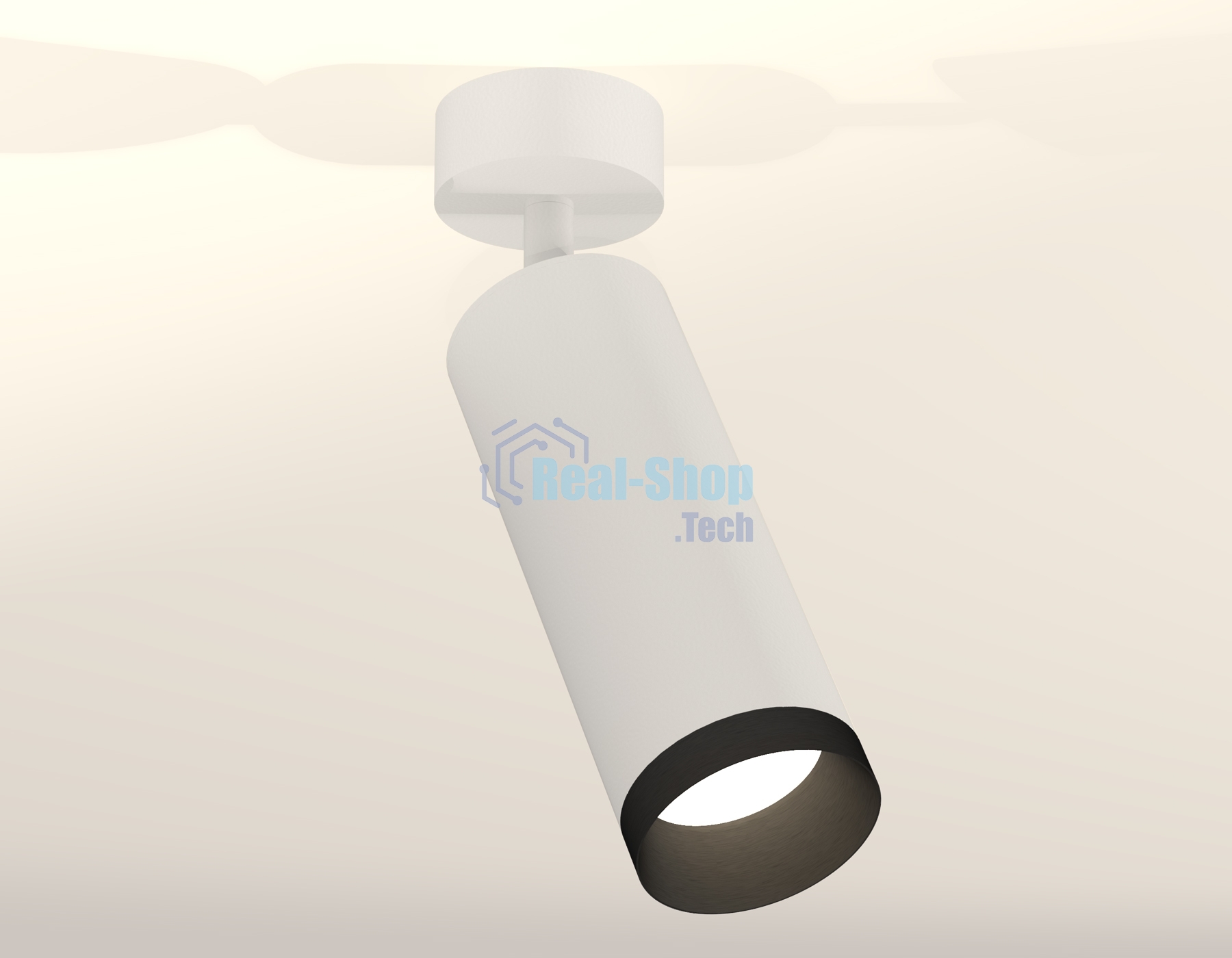 Светильник Ambrella Light XM6342002 SWH/PBK белый песок/черный полированный MR16 GU5.3 (A2202, C6342, N6131)