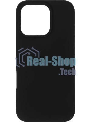 Чехол (клип-кейс) BoraSCO для Apple iPhone 16 Pro Microfiber Case черный (73691)