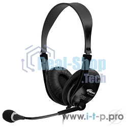 Гарнитура Ritmix RH-533 USB чёрный, проводная, USB