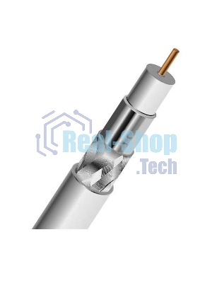 Кабель SAT 50M+Cu/Al/Cu 48х0.12 75 Ом бухта Б (Red Line) (м) PROconnect 01-2401-6