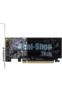 Видеокарта Gigabyte GV-N1030D4-2GL NVidia GeForce GT 1030, 2Gb DDR4/64-bit, PCI-Ex16 3.0, DVI-Dx1, HDMI2.0bx1, LP, 2-slot cooler, Retail