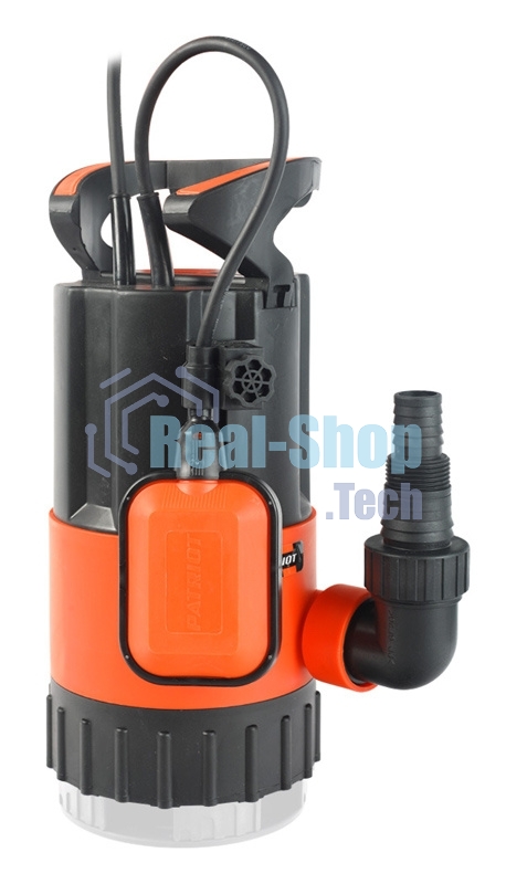 Садовый насос дренажный Patriot F 600 D 600Вт 10000л/час