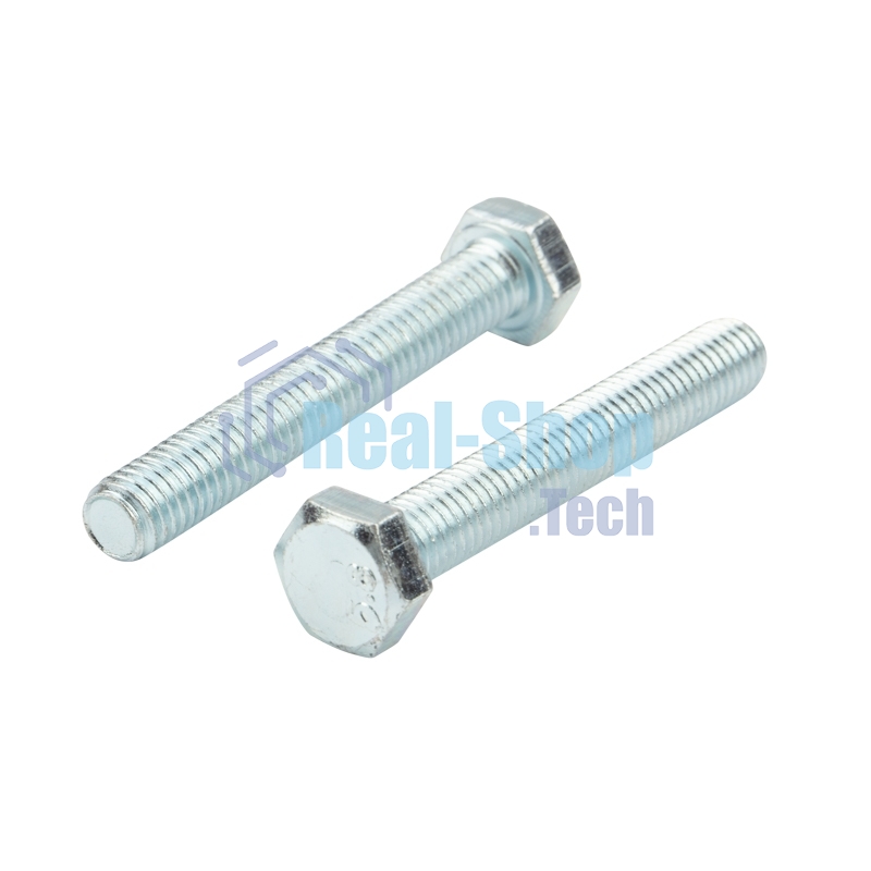 Болт шестигранный Kranz DIN 933, 8х55, короб (20 шт./уп.)