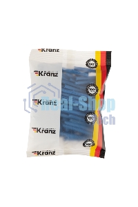 Дюбель распорный Kranz 6х60, синий, пакет (100 шт./уп.)
