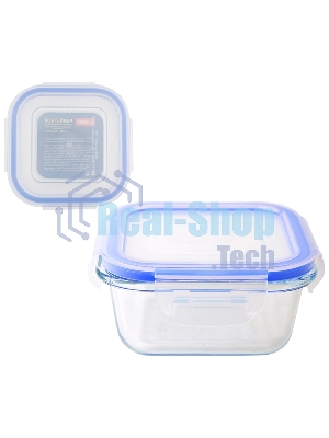 Контейнер из жаропрочного стекла с крышкой из пластика, 0,53 л, CRISTALLINO, tm Mallony