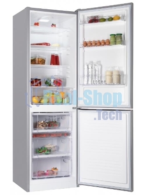 Холодильник Nordfrost NRB 152 X нержавеющая сталь двухкамерный 205/115 л морозилка снизу