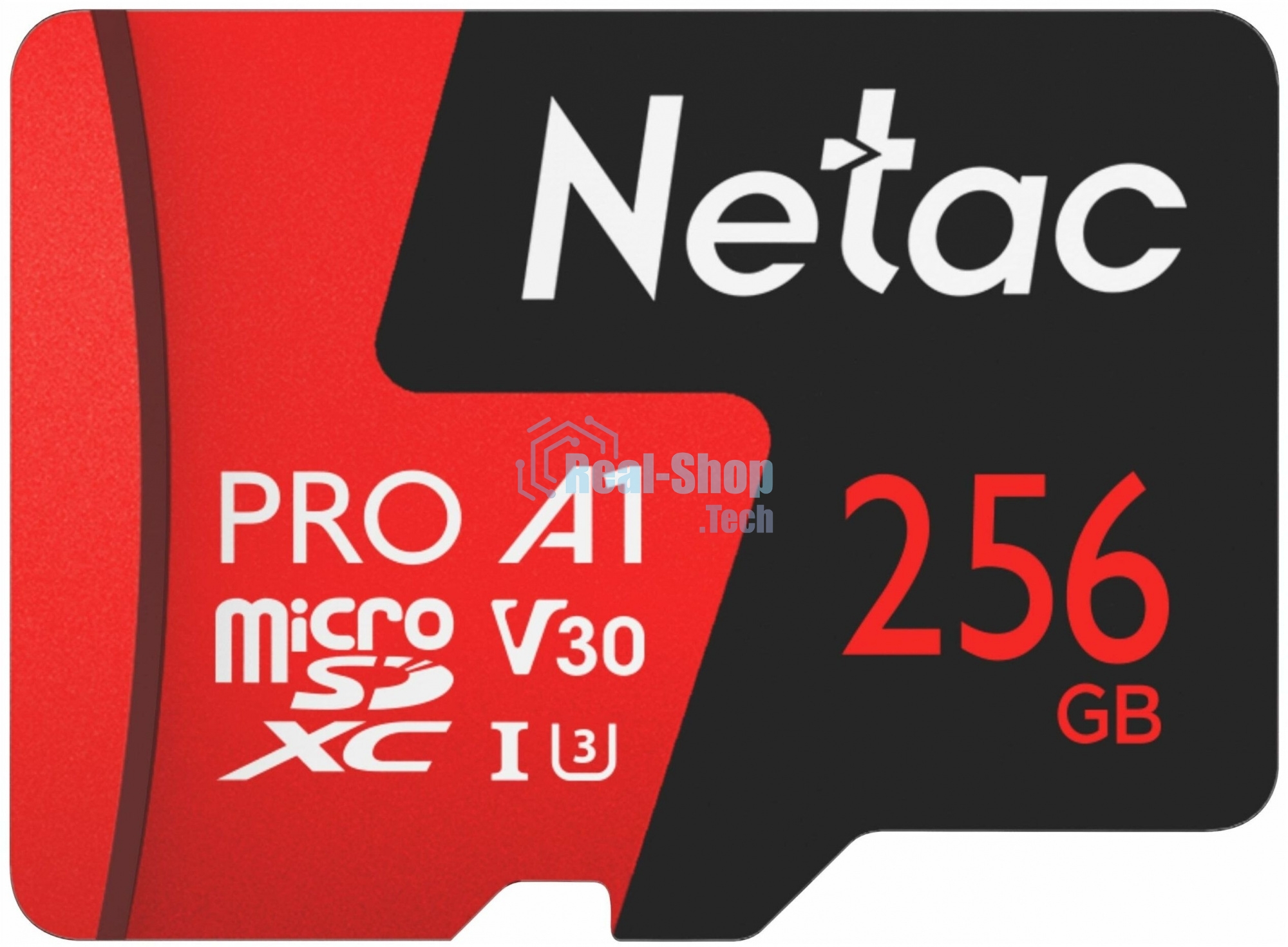 Флеш карта NeTac Карта памяти Netac MicroSD P500 Extreme Pro 256Gb, Retail version card only