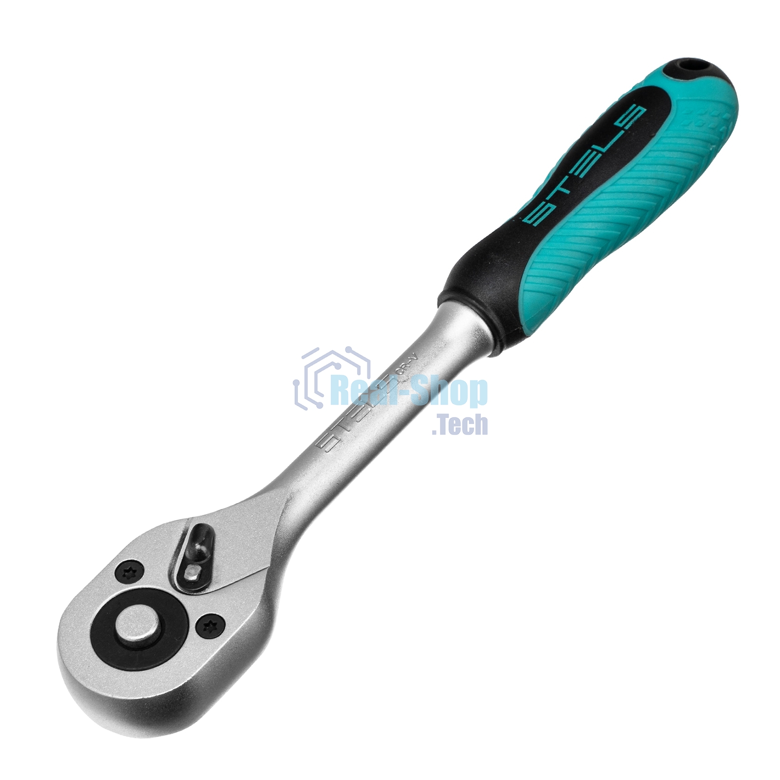 Ключ трещотка Stels 3/8, 72 зуба, с быстрым сбросом. СrV