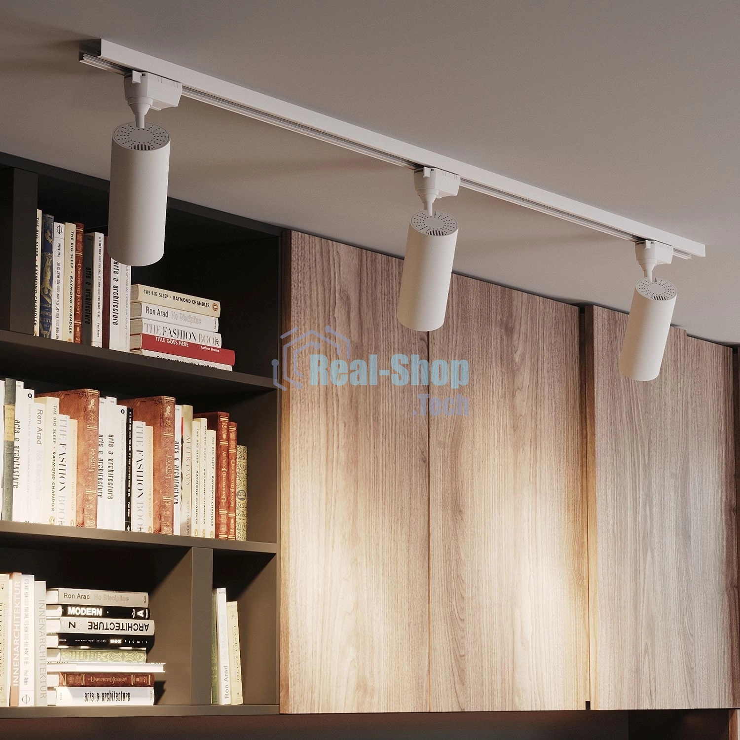 Светильник Gauss трековый цилиндр 12W 950lm 4000K 180-220V IP20 55x190мм белый LED 1/40