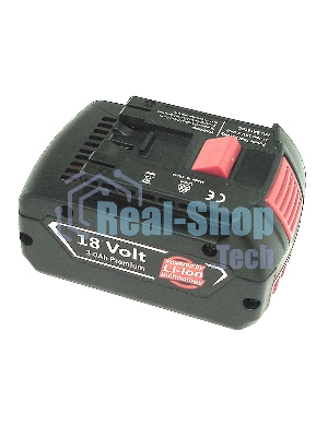 Аккумулятор для Bosch (p/n: 2607336091, 2607336092, 2607336170, BAT609, BAT618), 3.0Ah 18V