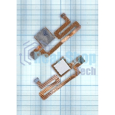 Шлейф со сканером отпечатка пальца для Xiaomi Mi Max серебристый