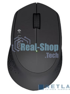 Мышь беспроводная Logitech M280 черный, 1000 dpi, радиоканал, USB, кнопки - 3
