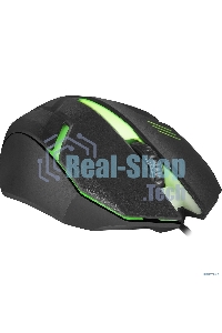 Мышь проводная Defender Hit MB-550 черный, 1600 dpi, USB, кнопки - 4