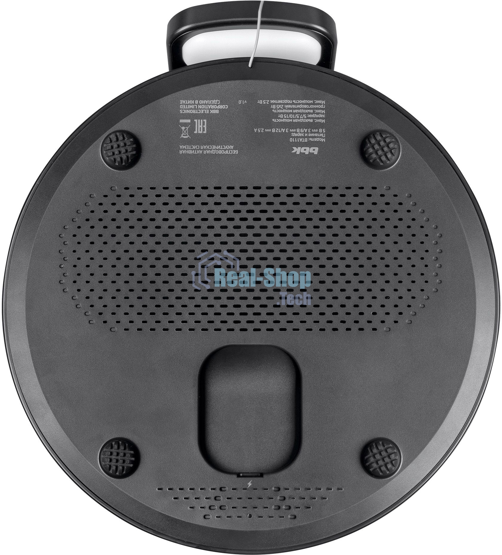 Портативная колонка BBK BTA1110 черный 10W 2.0 BT 10м 1800mAh