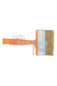 Кисть-ракля Sparta 30х100 мм, натуральная щетина, пластмассовый корпус, пластмассовая ручка