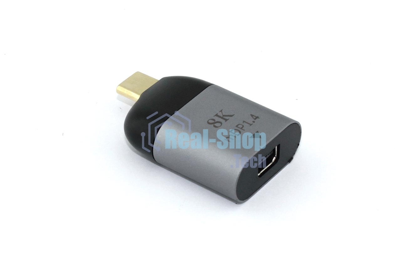 Переходник Type-C папа на mini DisplayPort мама