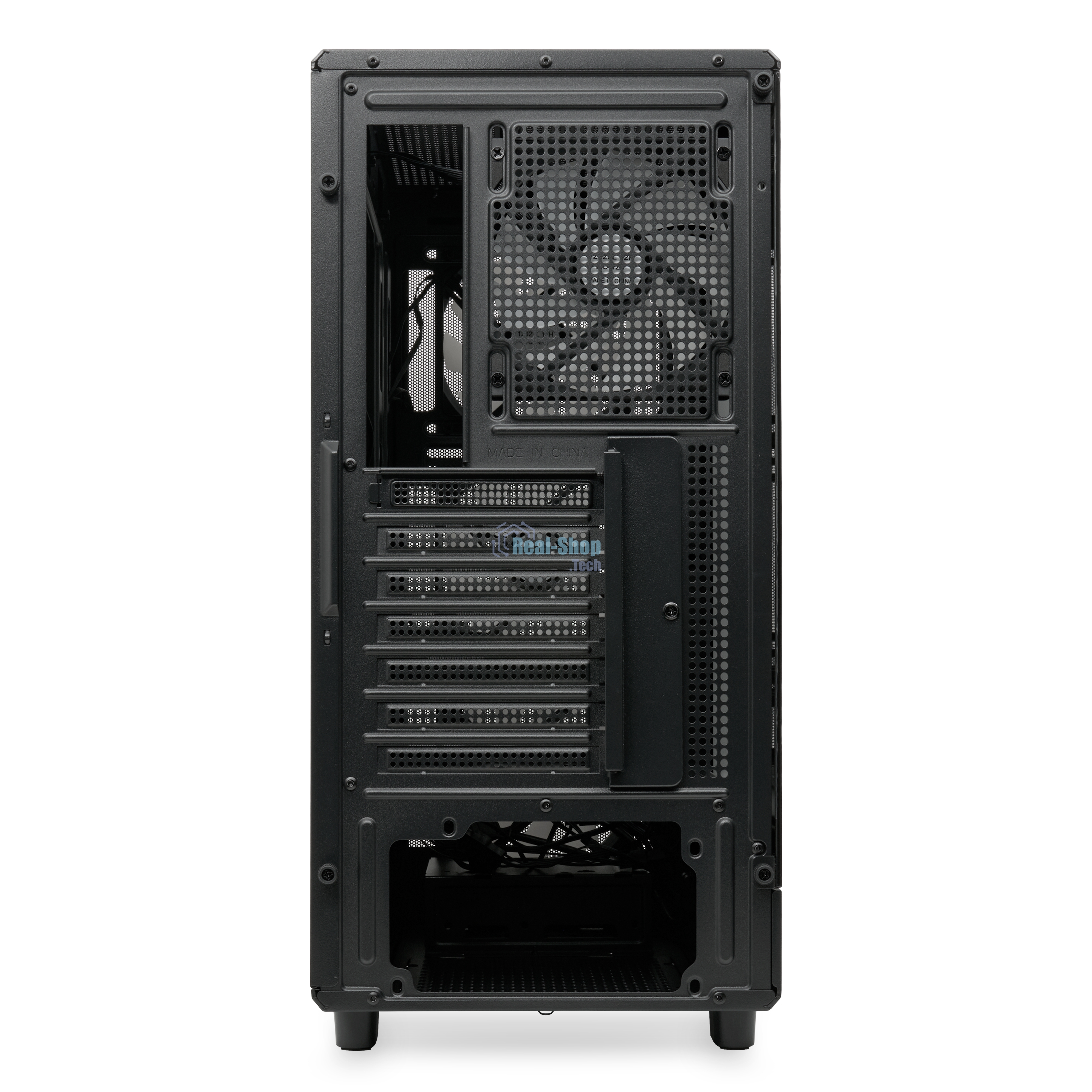 Компьютерный корпус HSPD M510, Mesh Mid Tower, черный, TG, 0.5 SPCC, 4x120мм ARGB ATX, mATX, mITX 180/280/160мм 1x2.5