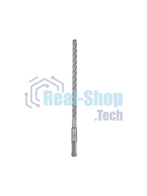 Бур по бетону Kranz SUPER 8x210 мм, профессиональный, цельная крестовая пластина, SDS PLUS