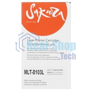 Картридж лазерный Sakura MLTD103L для Samsung ML-2950/2951/2955/2956 SCX-4701/4705/4728/4729, черный, 2500 к.