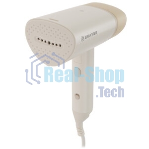 Отпариватель Brayer BR4130 бежевый, 1200 Вт, 18 г/мин, 100 мл