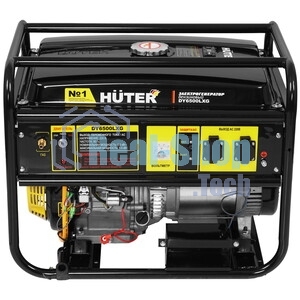 Электрогенератор бензиновый гибридный Huter DY6500LXG, 5 кВт, 71 дБ, 75 кг