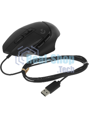 Мышь Logitech G502 X черный оптическая 25600dpi USB (910-006140)
