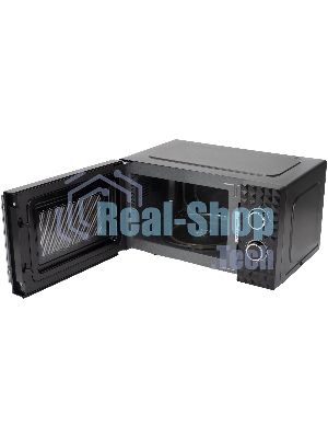 Микроволновая печь Hyundai HYM-M2095 черный, 20 л, 700 Вт, переключатели - поворотный механизм