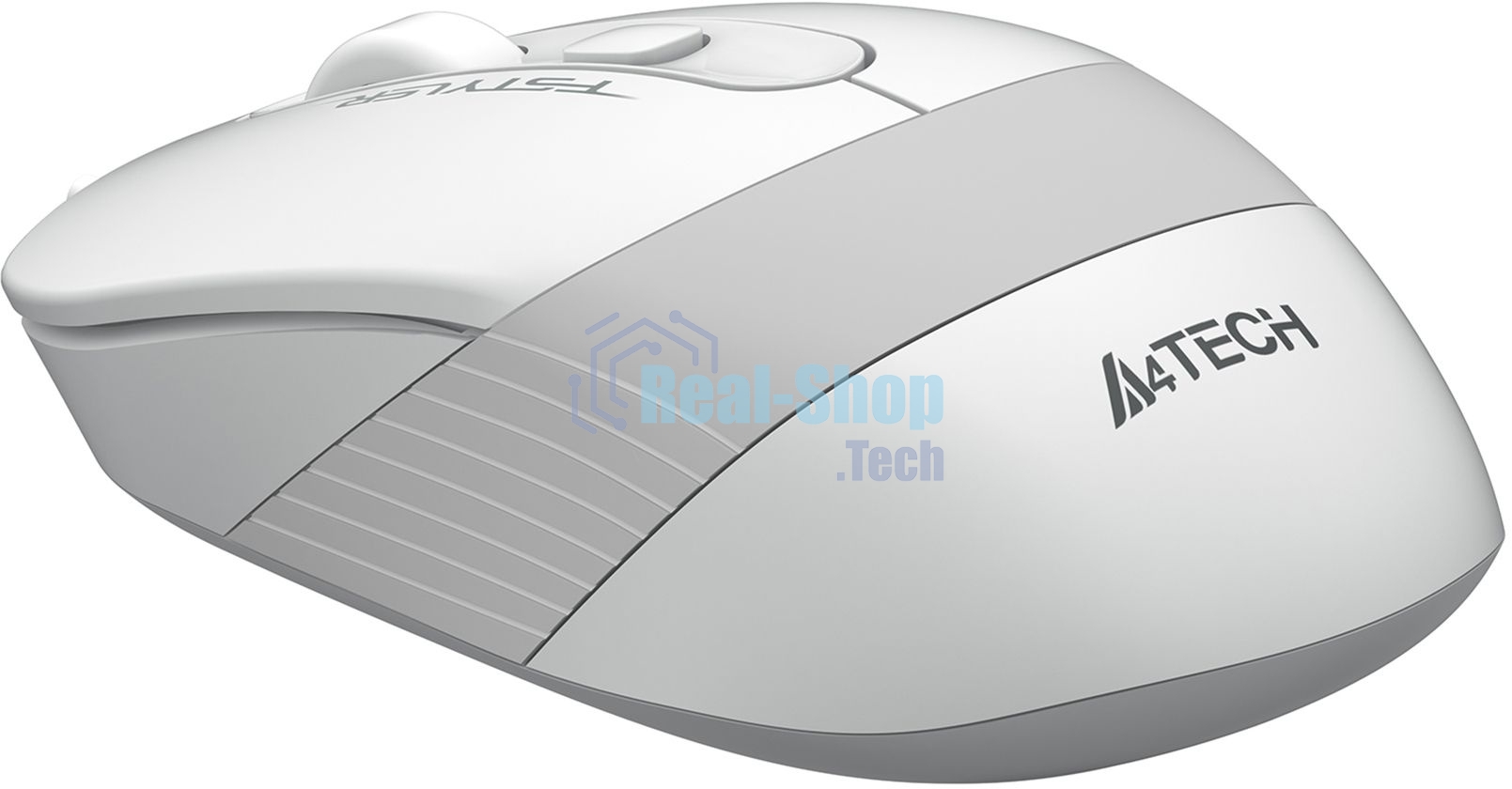 Мышь проводная A4Tech Fstyler FM10S белый, 1600 dpi, USB Type-A, кнопки - 4