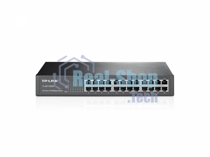 Коммутатор TP-Link SMB TL-SF1024D Коммутатор 24-port 10/100M Switch
