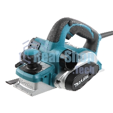 Рубанок Makita KP0810 850 Вт,16000 об\м, ширина-82мм, глуб-4мм, 3.2кг, кор, парал упор