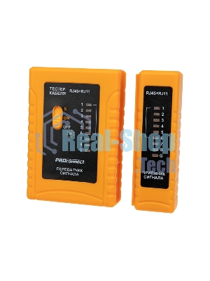 Тестер кабеля RJ-45+RJ-11 468 PROconnect